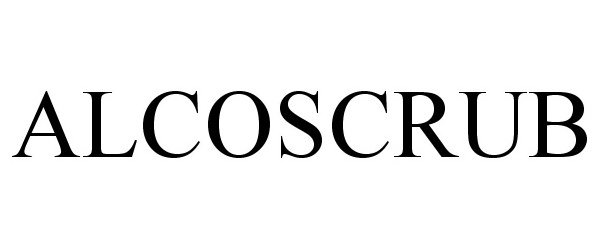 Trademark Logo ALCOSCRUB