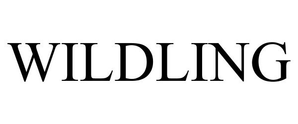 Trademark Logo WILDLING