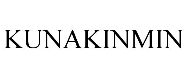 Trademark Logo KUNAKINMIN