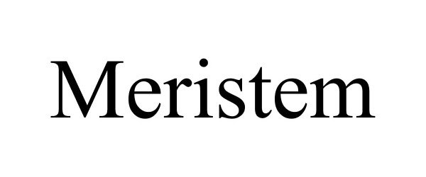 Trademark Logo MERISTEM