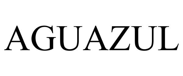 Trademark Logo AGUAZUL
