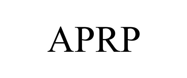 Trademark Logo APRP