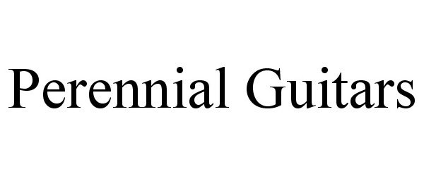 Trademark Logo PERENNIAL GUITARS