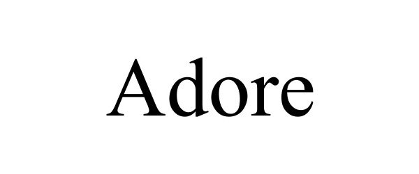 Trademark Logo ADORE
