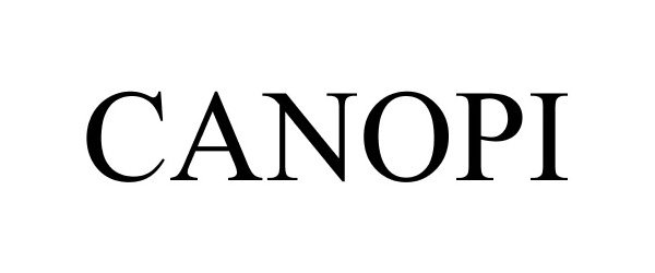 Trademark Logo CANOPI