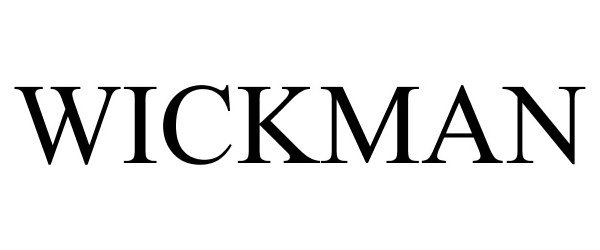 Trademark Logo WICKMAN