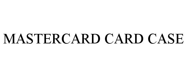  MASTERCARD CARD CASE
