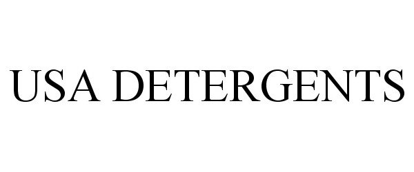 Trademark Logo USA DETERGENTS