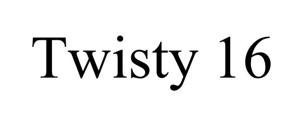 Trademark Logo TWISTY 16