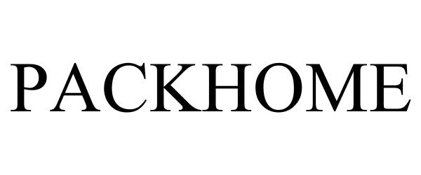 Trademark Logo PACKHOME