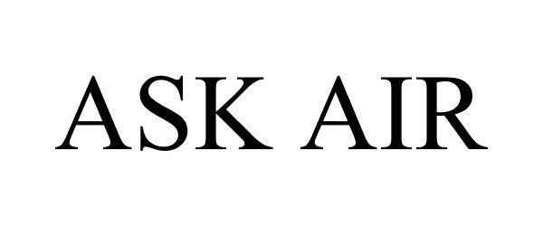 Trademark Logo ASK AIR