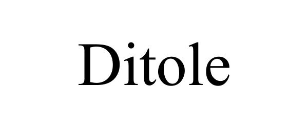 Trademark Logo DITOLE