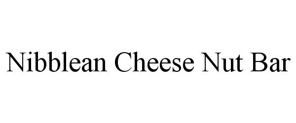Trademark Logo NIBBLEAN CHEESE NUT BAR