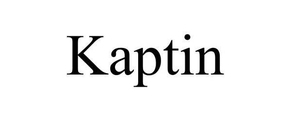 Trademark Logo KAPTIN
