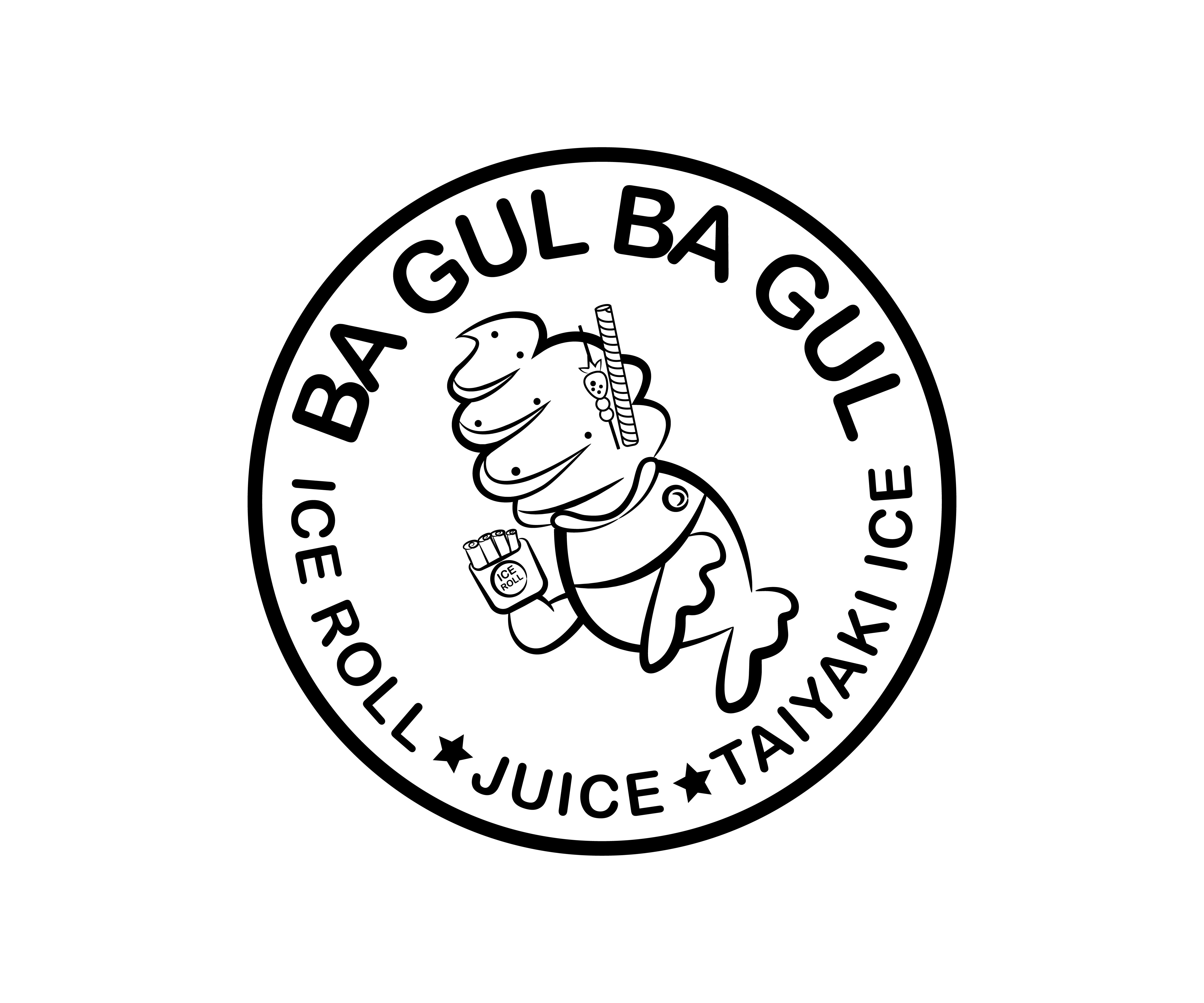 Trademark Logo BA GUL BA GUL ICE ROLL JUICE TAIYAKI ICE