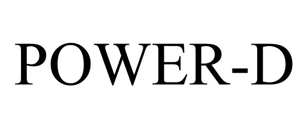  POWER-D