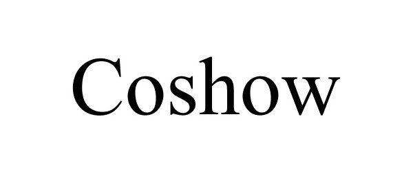  COSHOW