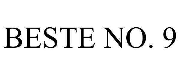 Trademark Logo BESTE NO. 9