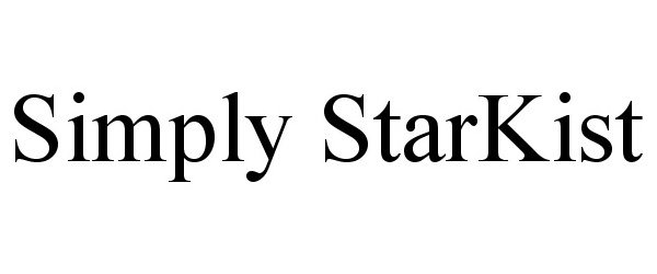 Trademark Logo SIMPLY STARKIST