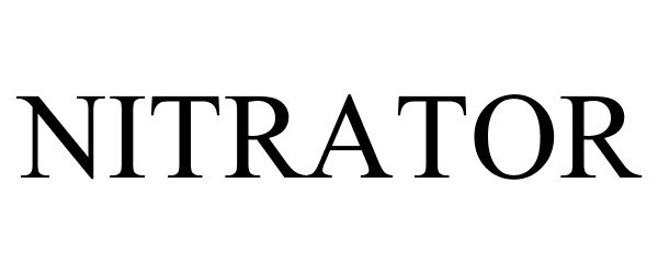 Trademark Logo NITRATOR