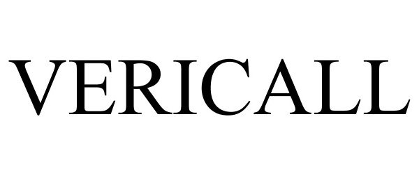 Trademark Logo VERICALL