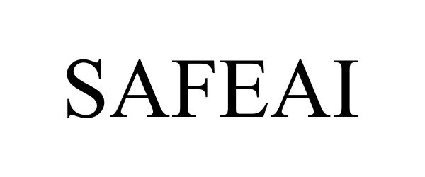 Trademark Logo SAFEAI