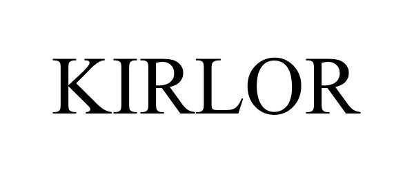 Trademark Logo KIRLOR