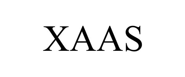 Trademark Logo XAAS