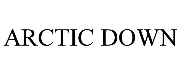 Trademark Logo ARCTIC DOWN