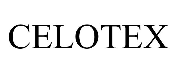 Trademark Logo CELOTEX