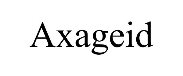 Trademark Logo AXAGEID