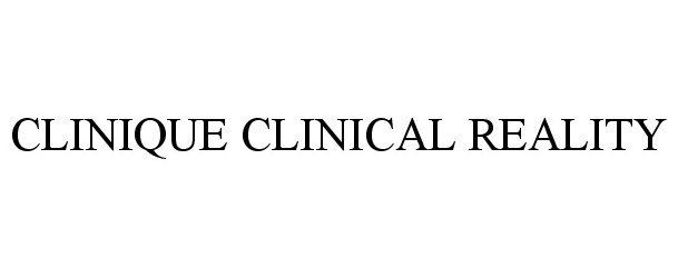  CLINIQUE CLINICAL REALITY