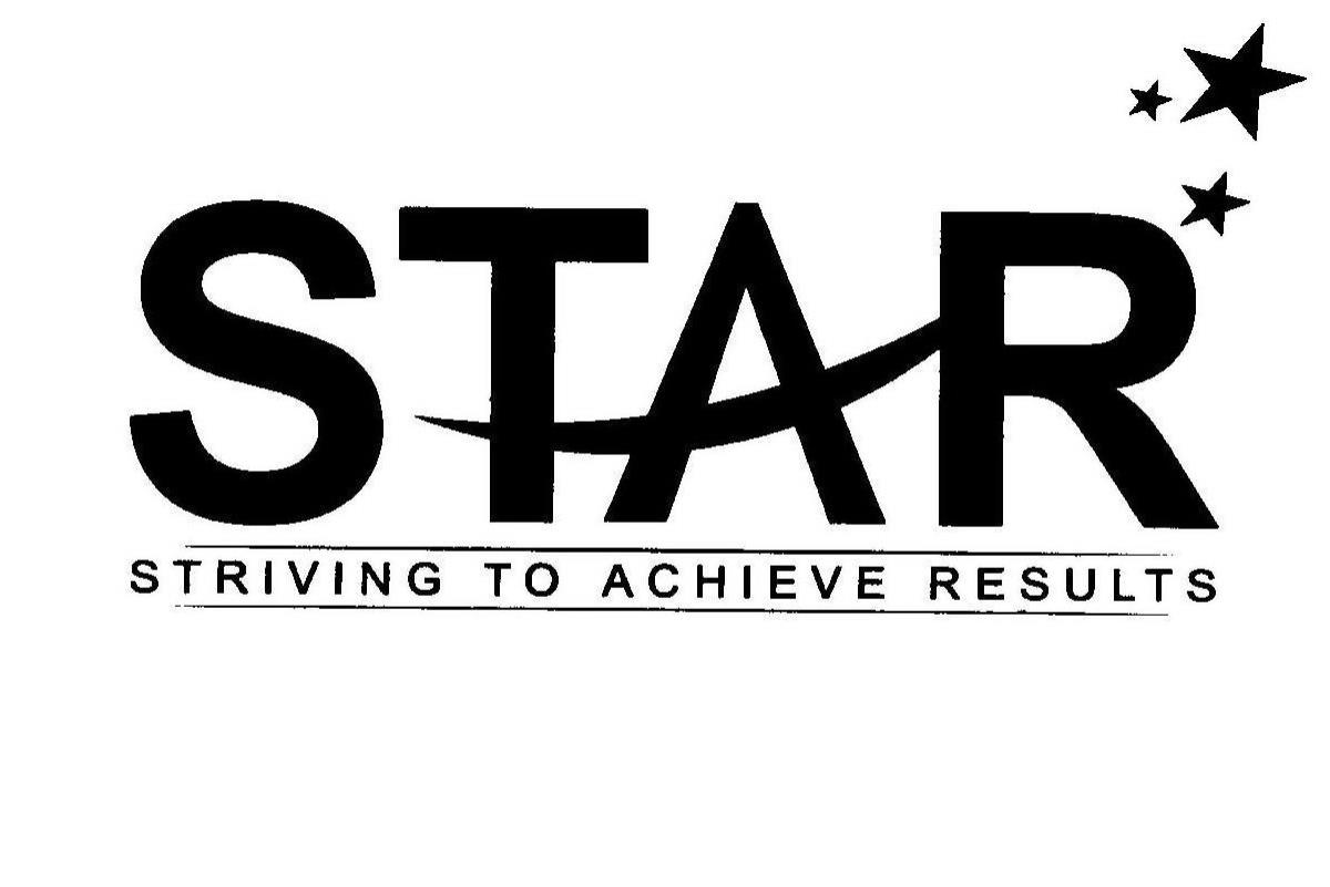 Trademark Logo STAR STRIVING TO ACHIEVE RESULTS