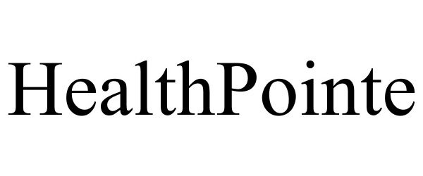 Trademark Logo HEALTHPOINTE