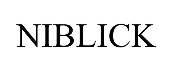Trademark Logo NIBLICK