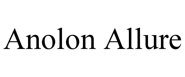 Trademark Logo ANOLON ALLURE