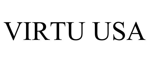 Trademark Logo VIRTU USA