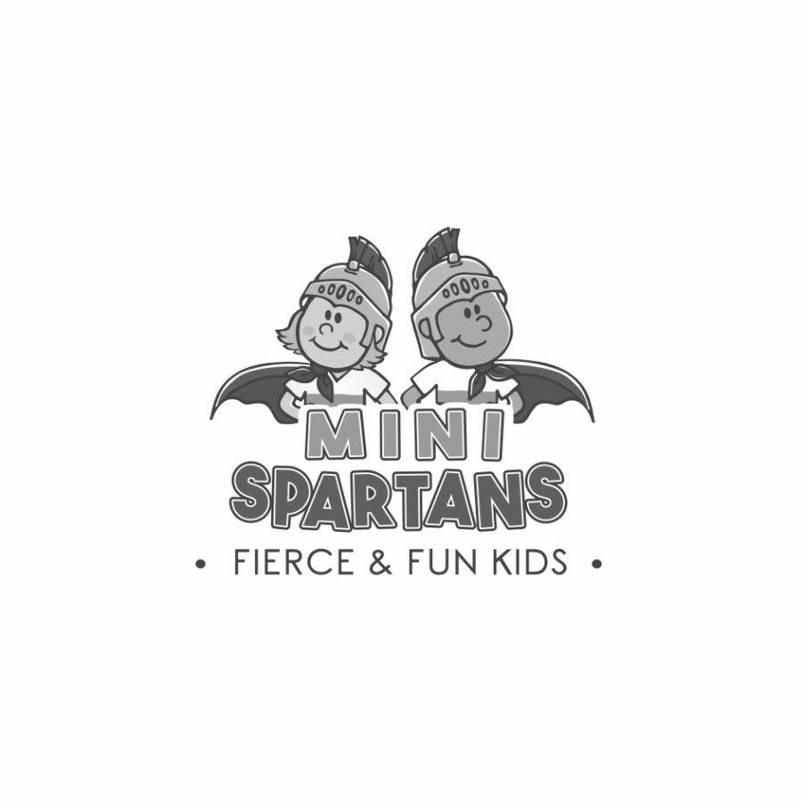 Trademark Logo MINI SPARTANS · FIERCE & FUN KIDS ·