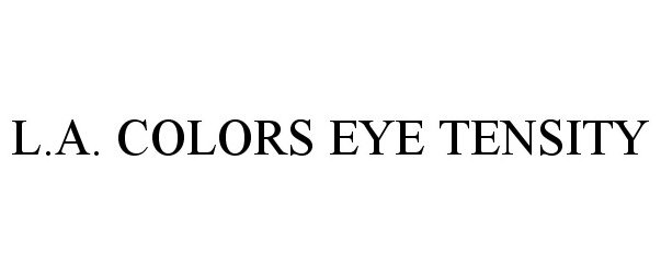  L.A. COLORS EYE TENSITY