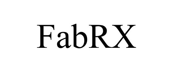 Trademark Logo FABRX
