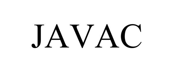 Trademark Logo JAVAC