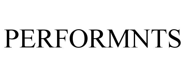 Trademark Logo PERFORMNTS