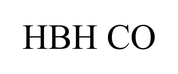 Trademark Logo HBH CO.