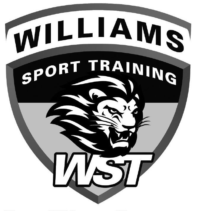 Trademark Logo WILLIAMS SPORT TRAINING WST