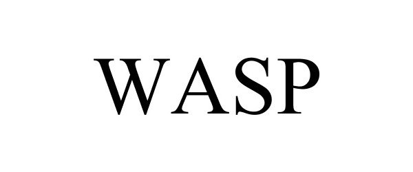 Trademark Logo WASP