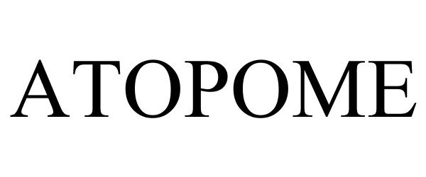 Trademark Logo ATOPOME
