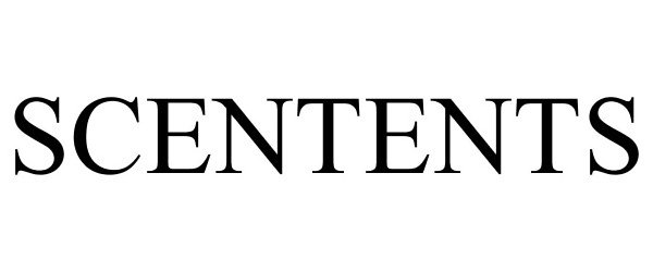 Trademark Logo SCENTENTS