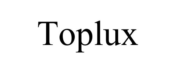 Trademark Logo TOPLUX