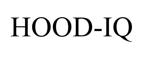 Trademark Logo HOOD-IQ