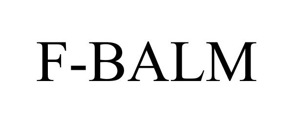 Trademark Logo F-BALM
